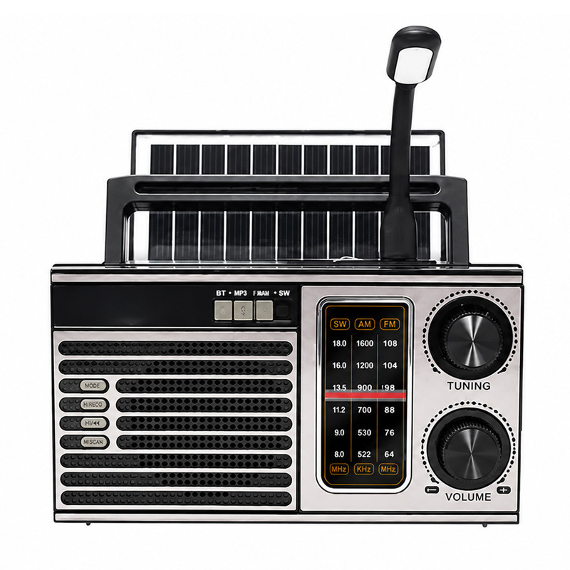 Radio & Haut-Parleur Bluetooth 3 bandes USB/TF CARD /AUX Noir en Tunisie