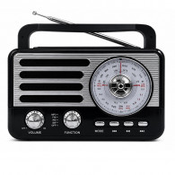 Radio Portable Bluetooth R-137BT Noir en Tunisie