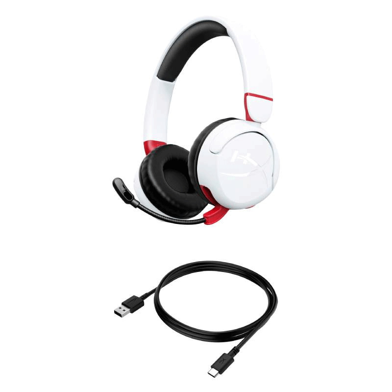 Micro Casque Sans Fil Gaming Hyprex Cloud Mini Blanc