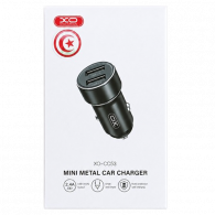 Chargeur Voiture XO Dual USB CC53 12W Noir En Tunisie