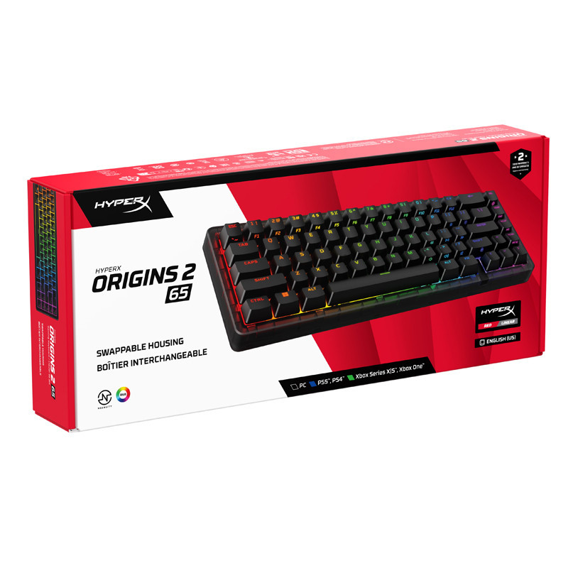 Clavier Gamer Mécanique HyperX Origins 265 Noir En Tunisie