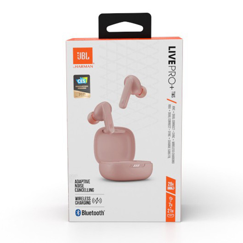 Ecouteurs Bluetooth JBL Live PRO + Tws Rose