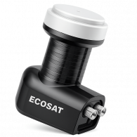 Tête de Parabole Ecosat Band Twin LNB KL 216R Noir en Tunisie