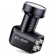 Tête de Parabole Ecosat Band Quard LNB KL 416RA Noir en Tunisie