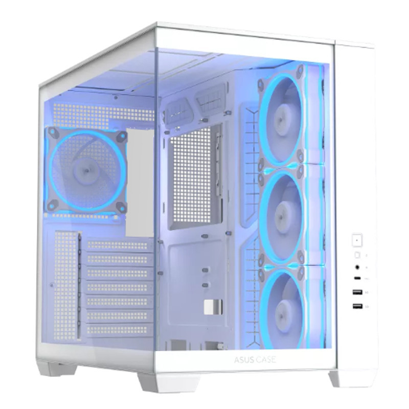 Boitier Gaming ASUS A32 Plus TG ARGB ATX Blanc En Tunisie