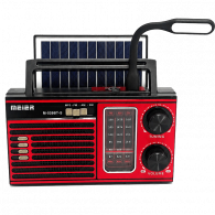 Radio & Haut-Parleur Bluetooth 3 bandes USB/TF CARD /AUX Rouge en Tunisie