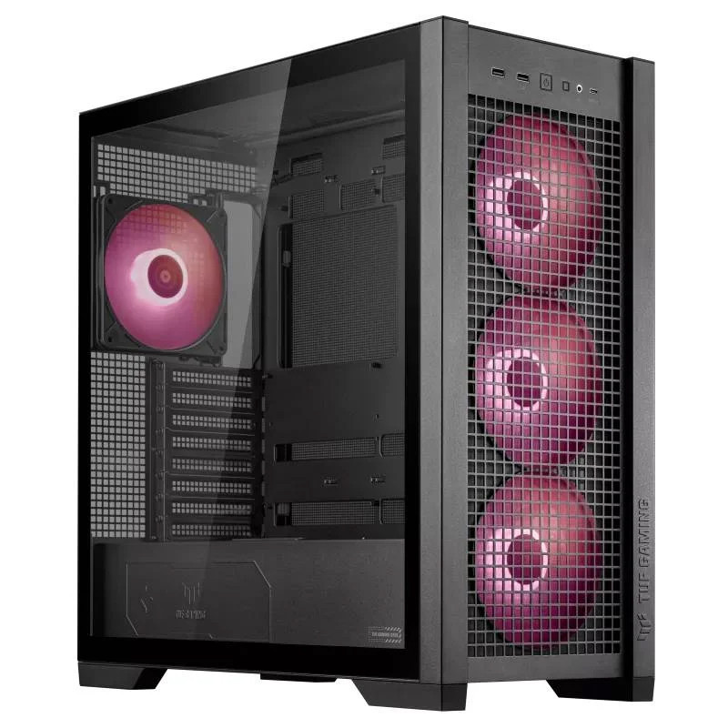 Boitier Gaming ASUS TUF Gaming GT302 ARGB Moyen Tour Noir En Tunisie