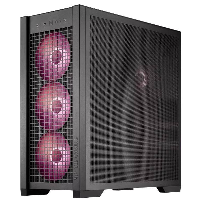 Boitier Gaming ASUS TUF Gaming GT302 ARGB Moyen Tour Noir En Tunisie