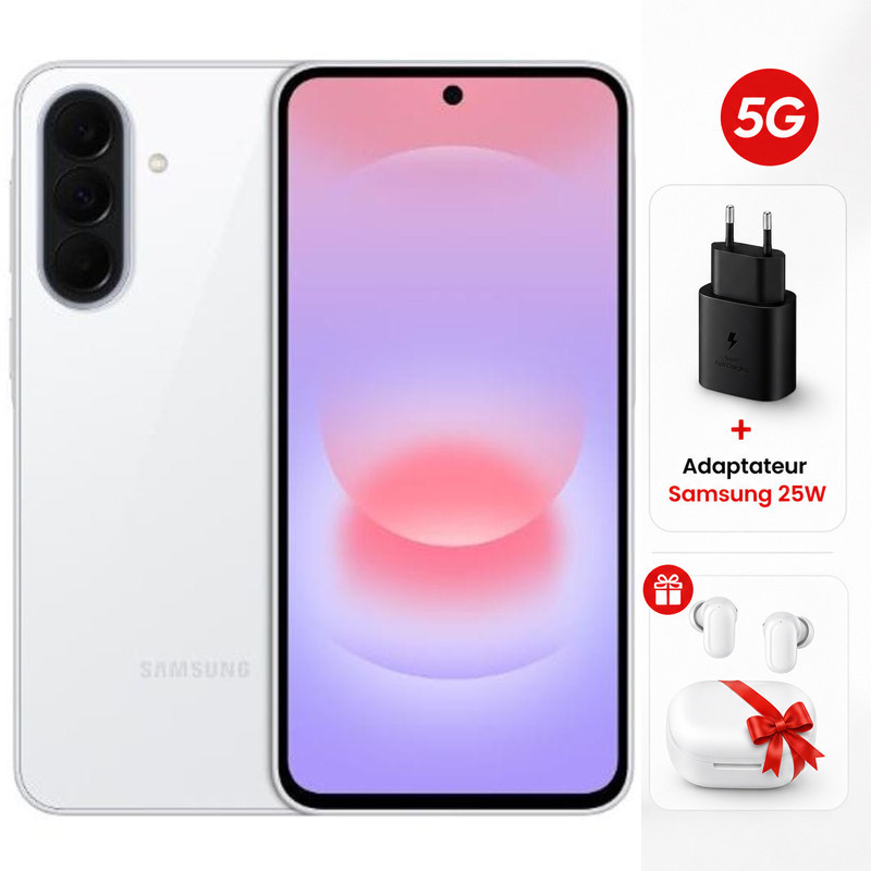 Samsung Galaxy A37 5G 8Go 256Go Blanc en Tunisie