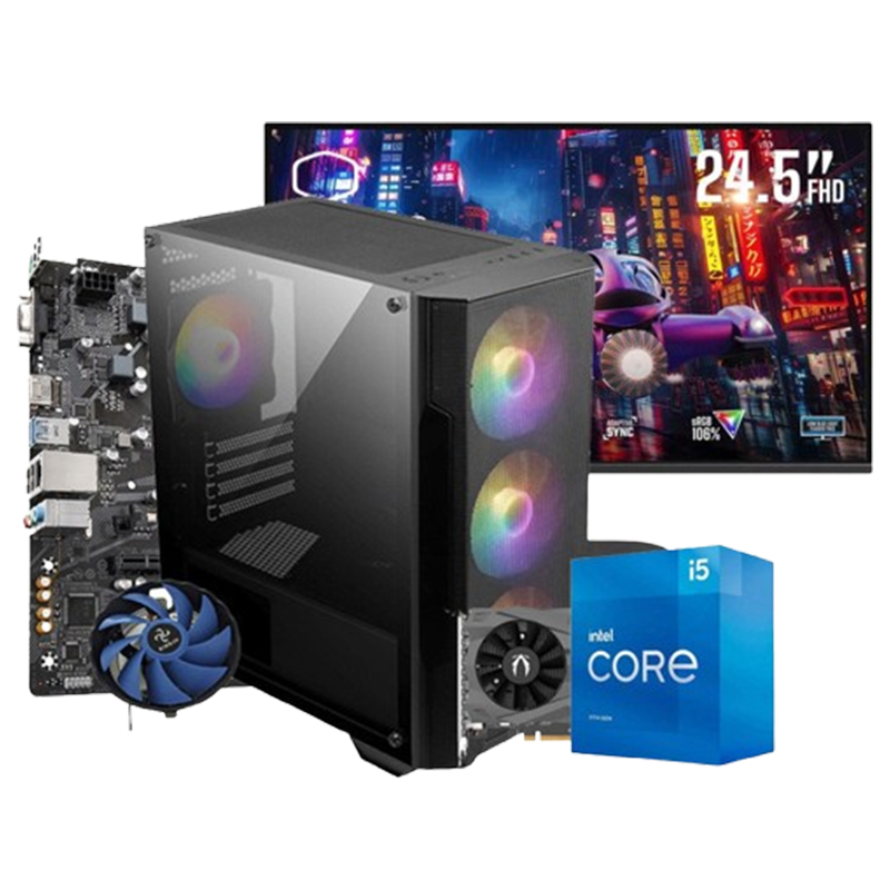 Pc de Bureau Gamer Max 500 i5 11Gén 24.5" 16Go 1To SSD RTX 3050 6Go En Tunisie