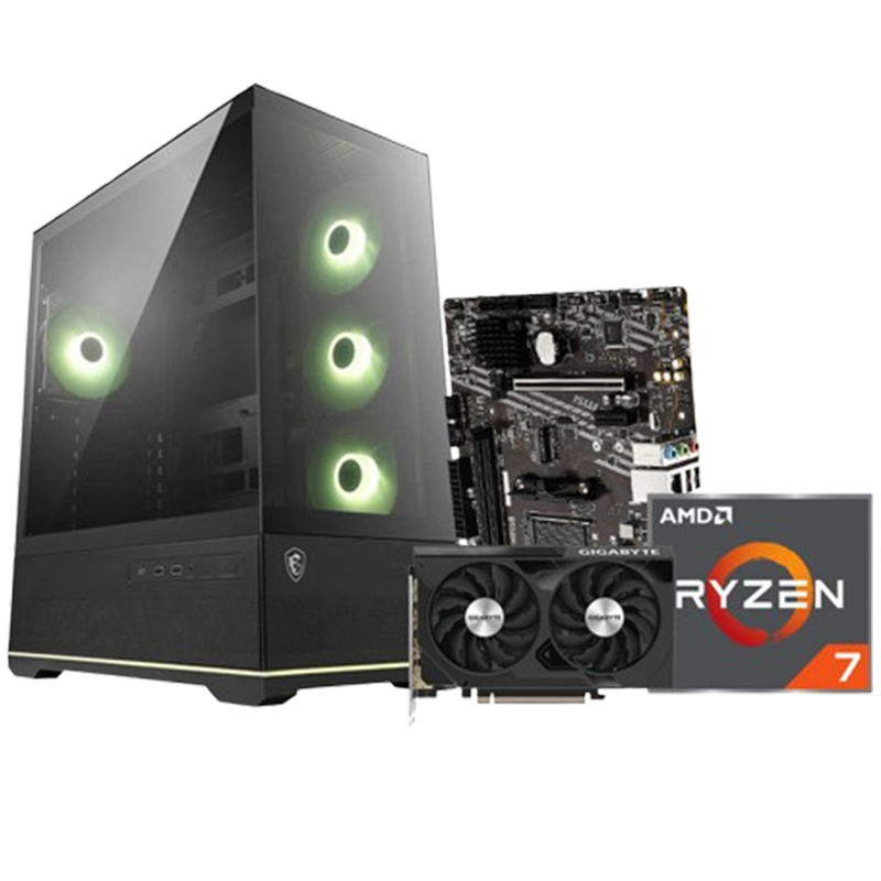 Pc Gamer Apex R705 Ryzen 7 16Go 1To SSD RTX 4060 en Tunisie