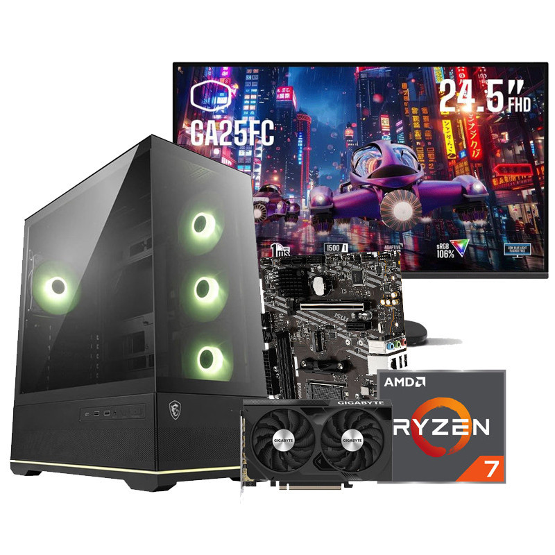 Pc Gamer Apex R706 Ryzen 7 24.5" 16Go 512Go SSD RTX 5060 8Go en Tunisie