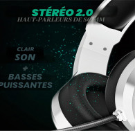 Micro Casque Gaming Spirit Of Gamer Pro H8 RGB Noir