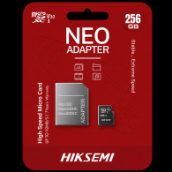 Carte Mémoire Hiksemi C1 256Go Avec Adaptateur Noir en Tunisie