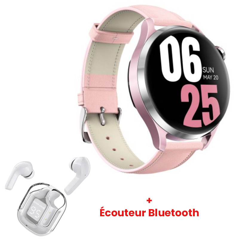 Montre Connectée Kieslect Lora 3 Rose En Tunisie