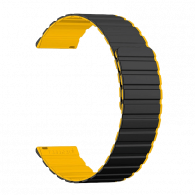 Ceinture Bracelet Connectée Kieslect 22 mm Noir & Jaune