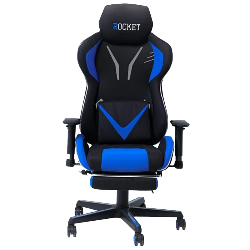 Chaise Gaming Rocket RGB Bleu en Tunisie