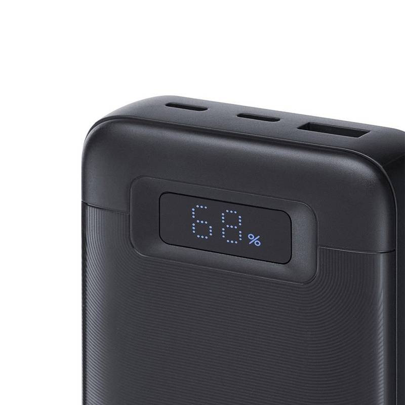 Power Bank Rivacase VA1082 20 000 mAh 65W Noir En Tunisie