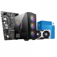 Pc Gamer MAX 521 i5 14Gén 32Go 1To RTX 5060 Ti 8Go