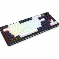 Clavier Gamer Mécanique Redragon K746 Wildslash Pro RGB Noir & Blanc en Tunisie