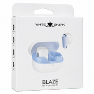 Écouteur Bluetooth White Shark Blaze GEB-TWS201 Blanc en Tunisie