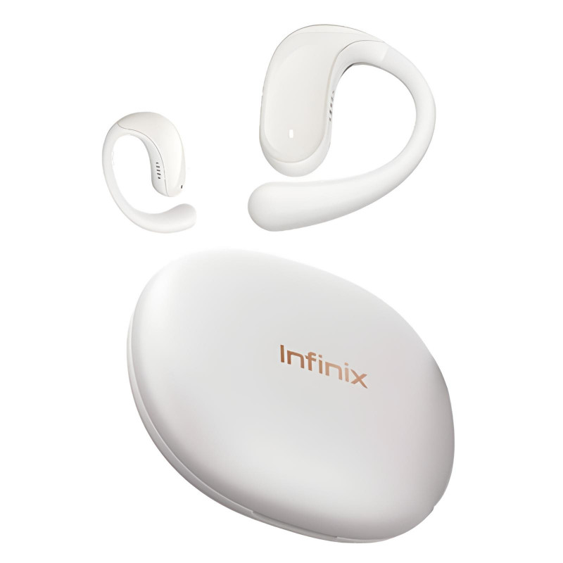 Écouteur Bluetooth Infinix Zloop 4 XEO4G Blanc en Tunisie
