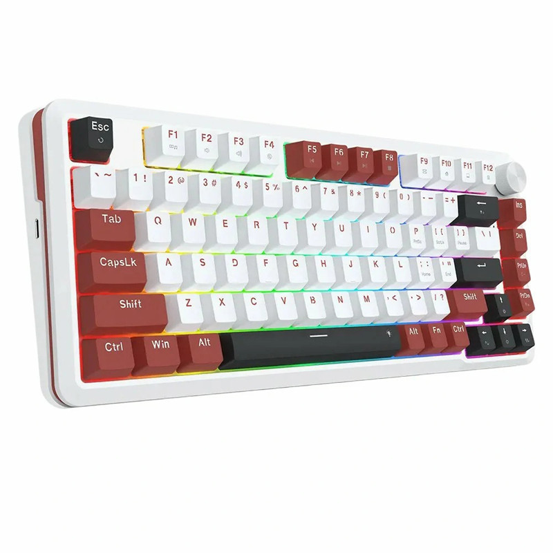 Clavier Gamer Filaire Redragon K721 WRB TKL RGB Rouge en Tunisie