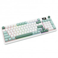 Clavier Gamer Mécanique Redragon K719 Galatin Pro RGB Blanc & Vert en Tunisie
