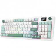 Clavier Gamer Mécanique Redragon K719 Galatin Pro RGB Blanc & Vert en Tunisie