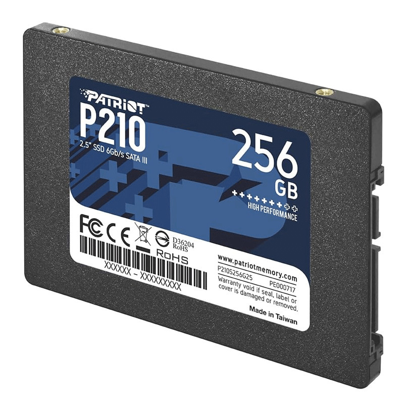 Disque Dur SSD Interne Patriot P210 256Go SATA III 2.5'' en Tunisie