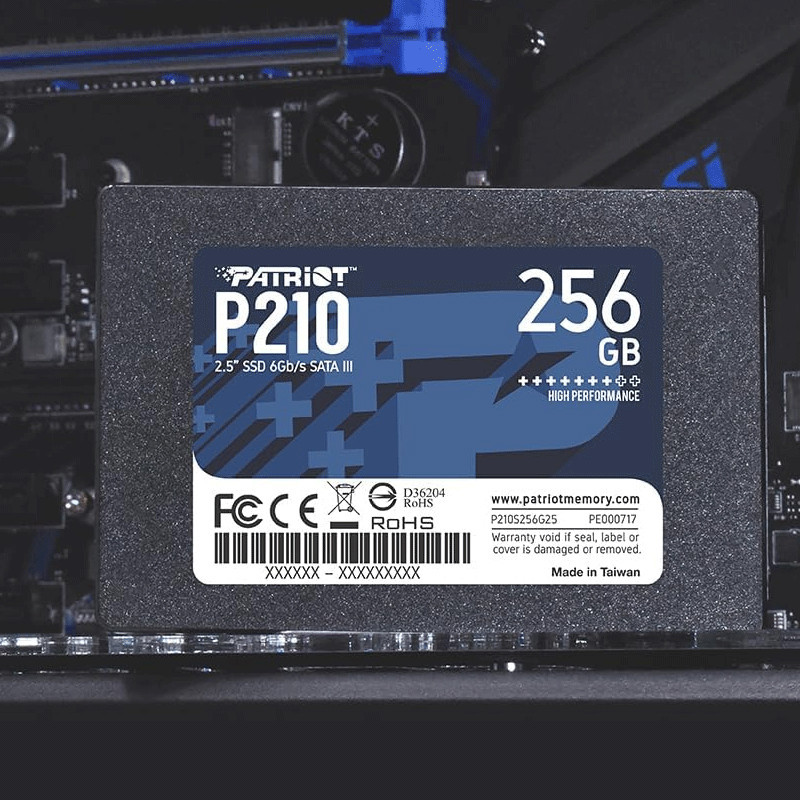Disque Dur SSD Interne Patriot P210 256Go SATA III 2.5'' en Tunisie