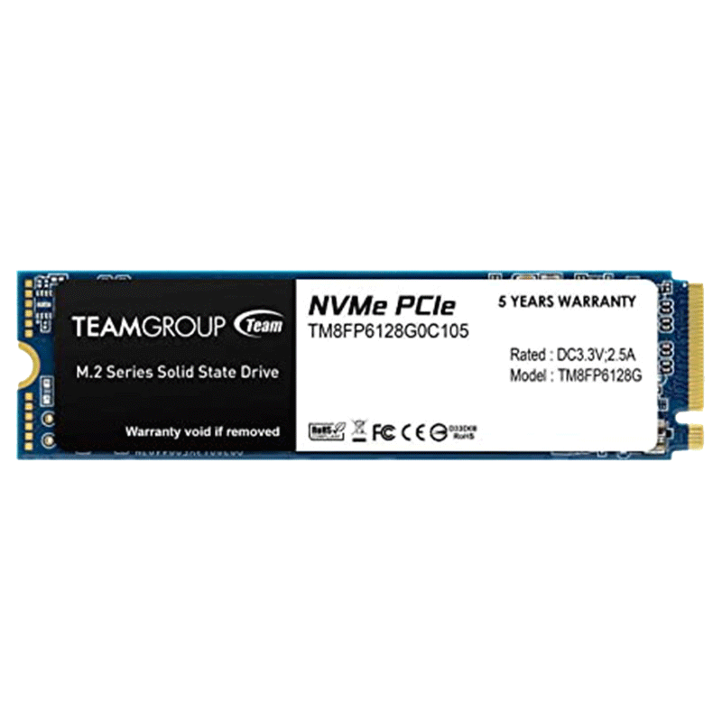 Disque Dur Interne SSD Team Group M.2 MP33 128Go en Tunisie