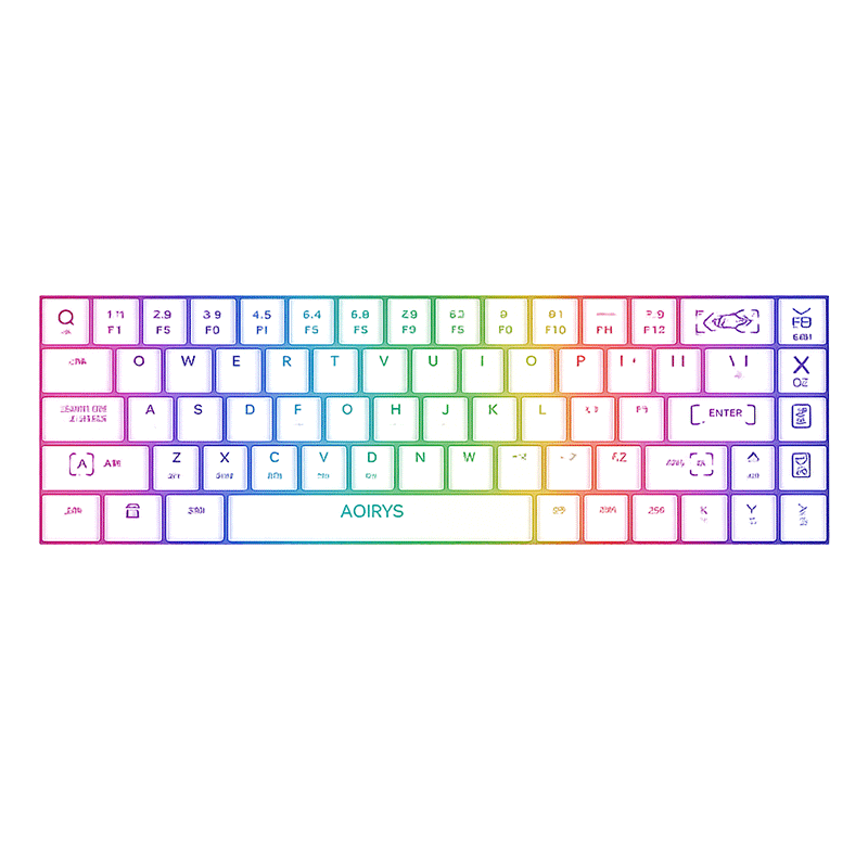 Clavier Gamer Mécanique Aqirys Mira 2.0 Blanc en Tunisie