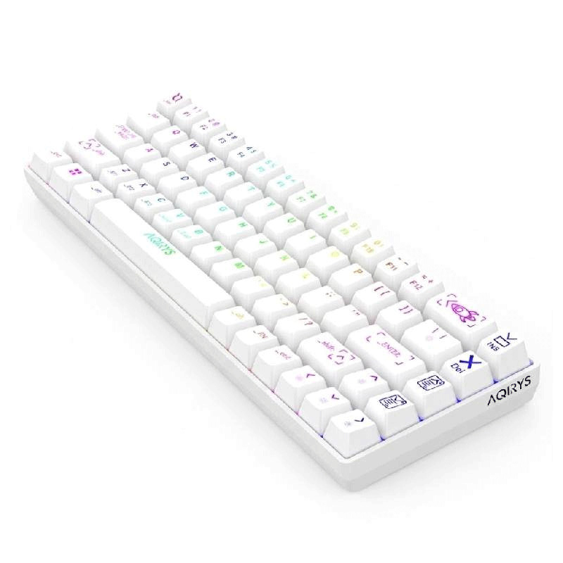 Clavier Gamer Mécanique Aqirys Mira 2.0 Blanc en Tunisie
