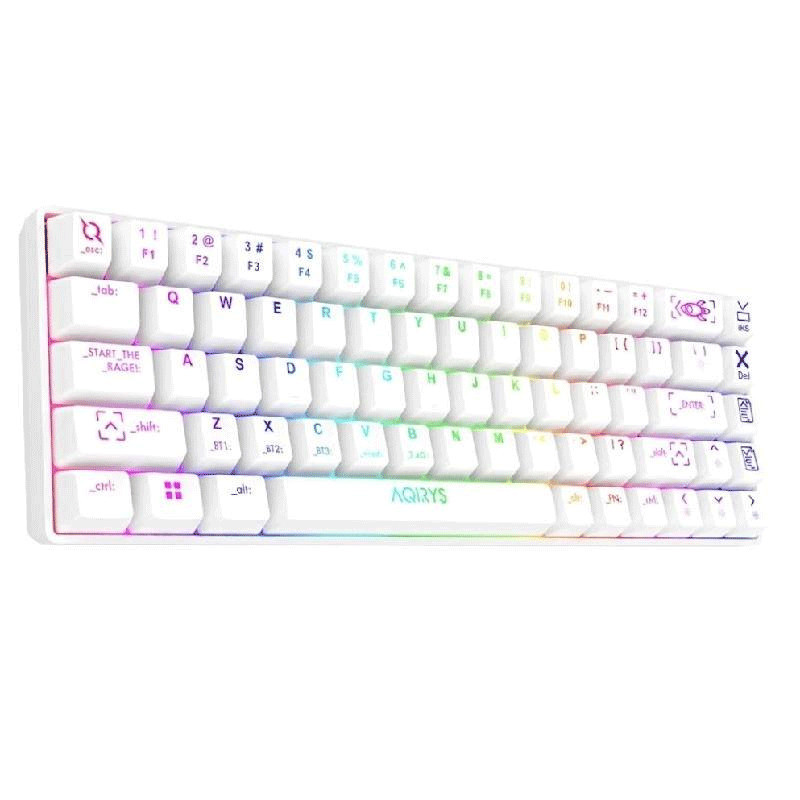 Clavier Gamer Mécanique Aqirys Mira 2.0 Blanc en Tunisie