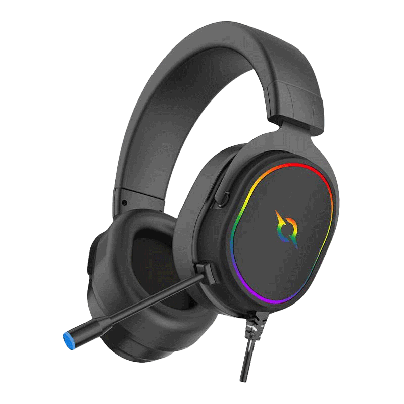 Micro Casque Gamer Filaire Aqirys Altair RGB Noir en Tunisie