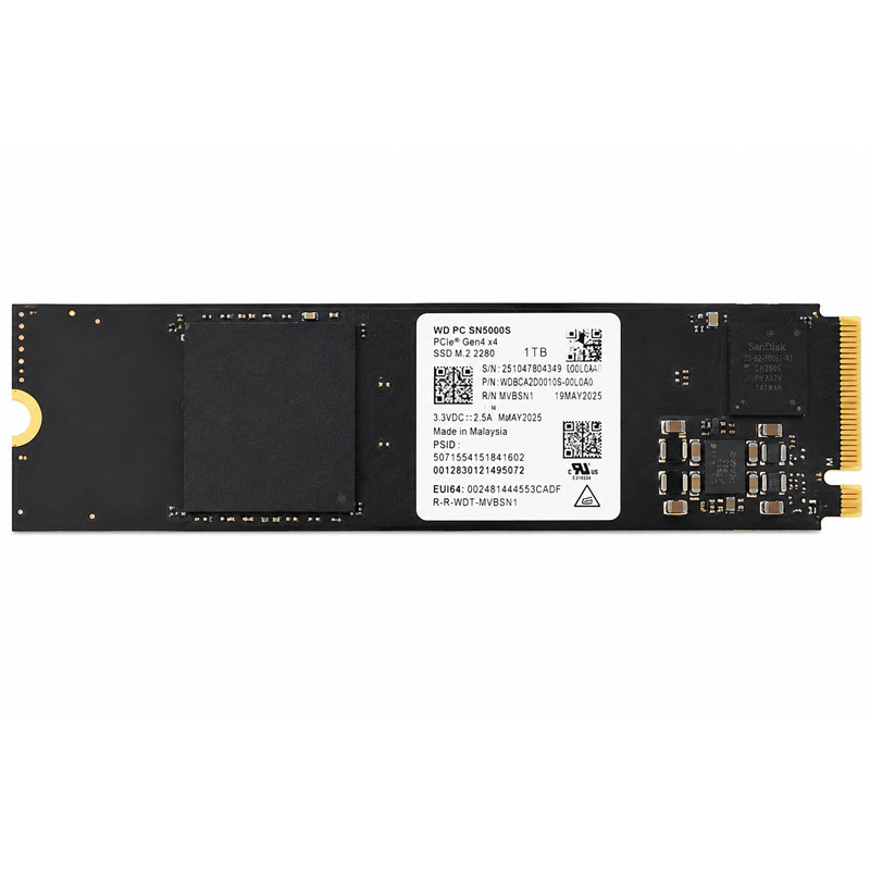 Disque Dur Interne SSD Western Digital 512 Go M.2 NVMe En Tunisie