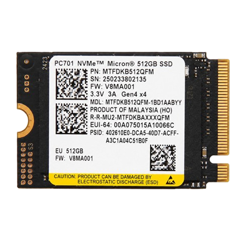 Disque Dur Interne SSD Micron 512 Go M.2 NVMe En Tunisie