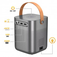 Vidéo Projecteur Hoco HOCO-DT4 HD Wifi Gris en Tunisie