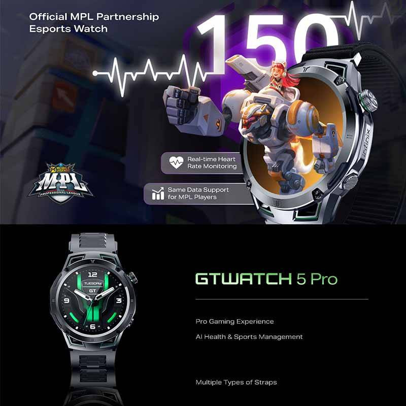 Montre Connectée Infinix GT Watch 5 Pro XW5GT Noir En Tunisie