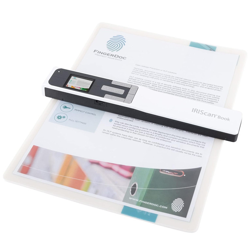 Scanner Portable IRIScan 458739 Book 5 A4 Blanc en Tunisie