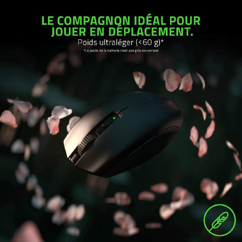 Souris Gamer Sans Fil Razer Orochi V2 Noir en Tunisie