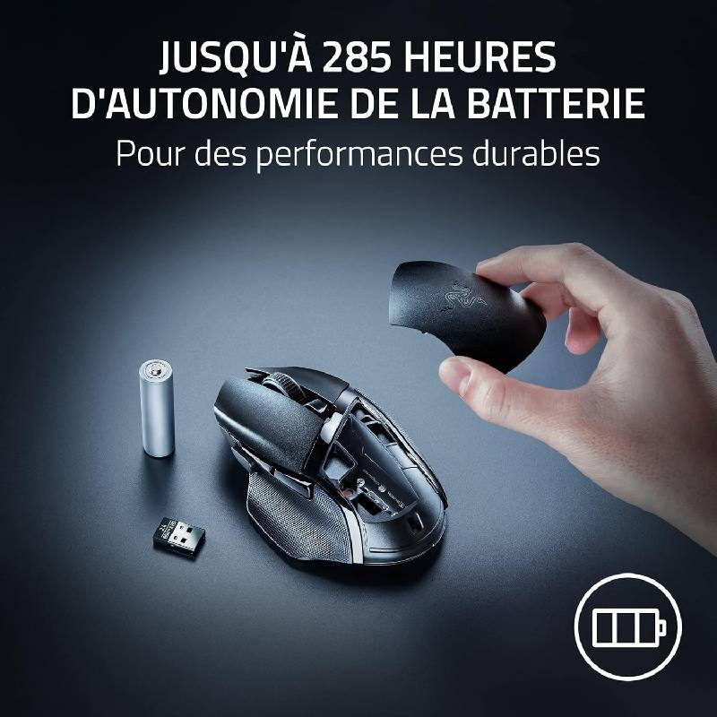 Souris Gamer Sans Fil Razer Basilisk V3 X Hyperspeed Noir En Tunisie