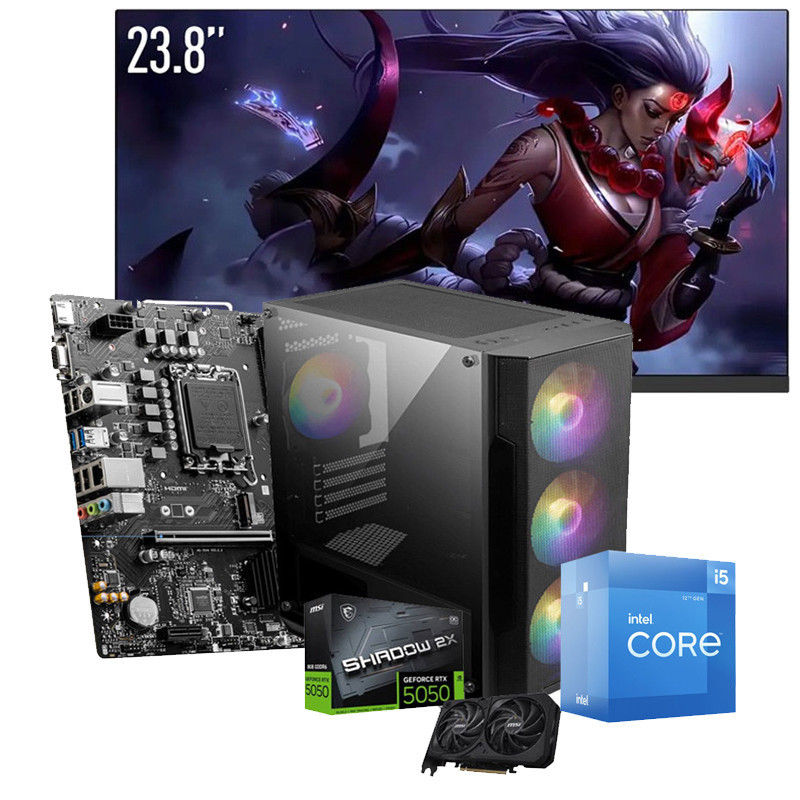 Pc de Bureau Gamer MAX 507 i5 12Gén 32Go 1To SSD  RTX 5050 8Go En Tunisie