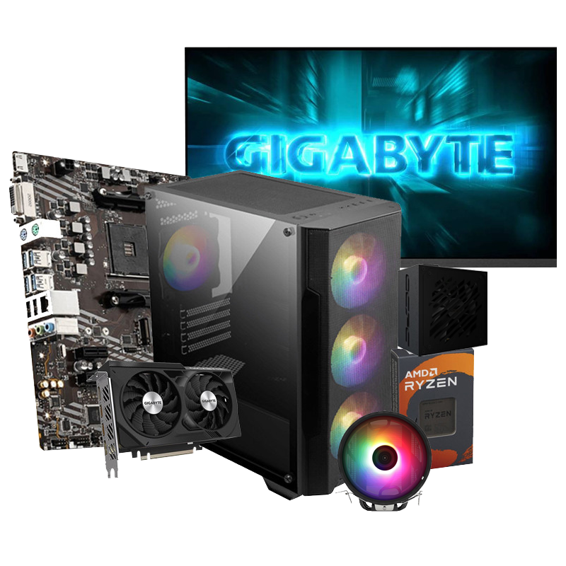 Pc Gamer Apex R502 Ryzen 5 16Go 512Go SSD RTX 5050 8Go en Tunisie