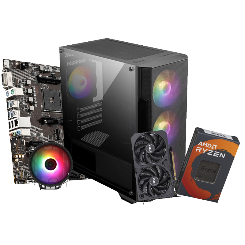 Pc Gamer Apex R503 Ryzen 5 16Go 1To SSD RTX 5060 8Go En Tunsiie