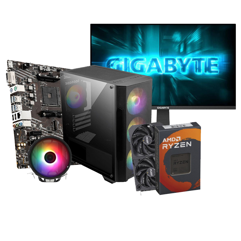 Pc Gamer Apex R503 24" Ryzen 5 16Go 512Go SSD RTX 5060 8Go en Tunisie