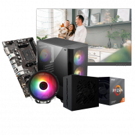 Pc Gamer Apex R506 24" Ryzen 5 3500X 8Go 256Go SSD RTX 3050 en Tunisie en Tunisie