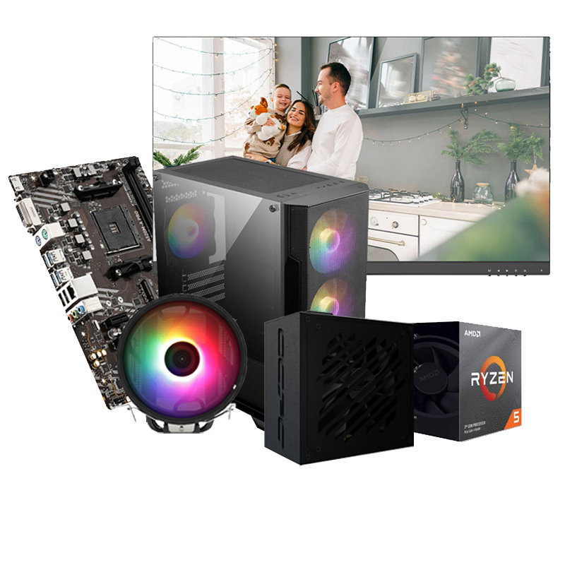 Pc Gamer Apex R506 24" Ryzen 5 3500X 8Go 256Go SSD RTX 3050 en Tunisie en Tunisie