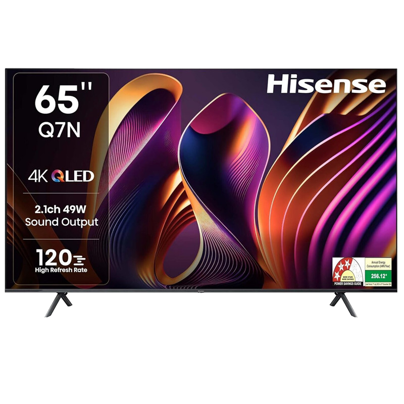 TV Hisense 65Q7N 65" QLED 4K Vidaa Smart Tv Noir en Tunisie